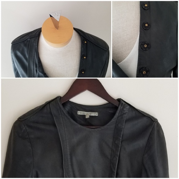 Twenty8Twelve Sienna Miller Leather Moto Jacket - Picture 9 of 9